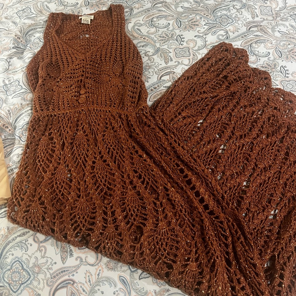 Chasing Unicorns Maxi Dress NWTS size Med
